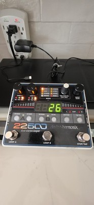 Electro Harmonix EHX 22500 Dual Independant Stereo Looper Pedal W/box
