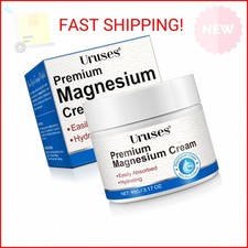 Magnesium Cream, Magnesium Lotion, Highly Concentrated Magnesium for Leg, Muscle
