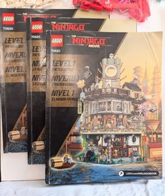LEGO Ninjago City 70620 - 100% Bricks with 19 Minifigures, and Instructions