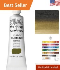 37ml Tube of Olive Green Artists' Oil Paint for Vibrant Creations