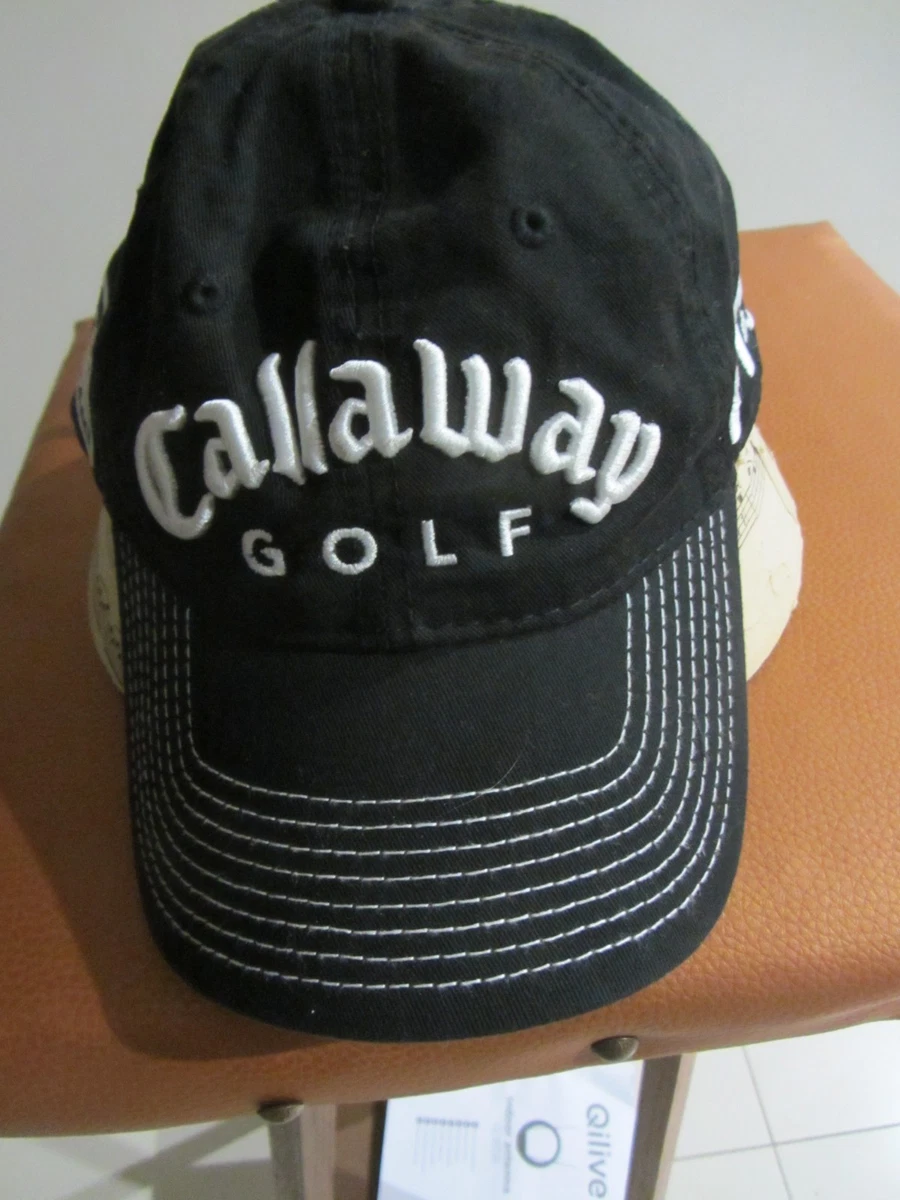 Casquette De Golf Callaway Pour Homme – Blanche, Sangle Réglable, Légère – Très Bon état