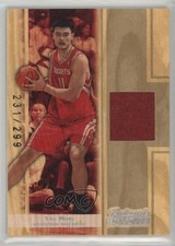2007-08 Topps Trademark Moves Trademark Relics 231/299 Yao Ming #TR-YM HOF 1e3h