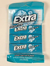 Extra Polar Ice Sugar Free Chewing Gum 3 Pack Fresh