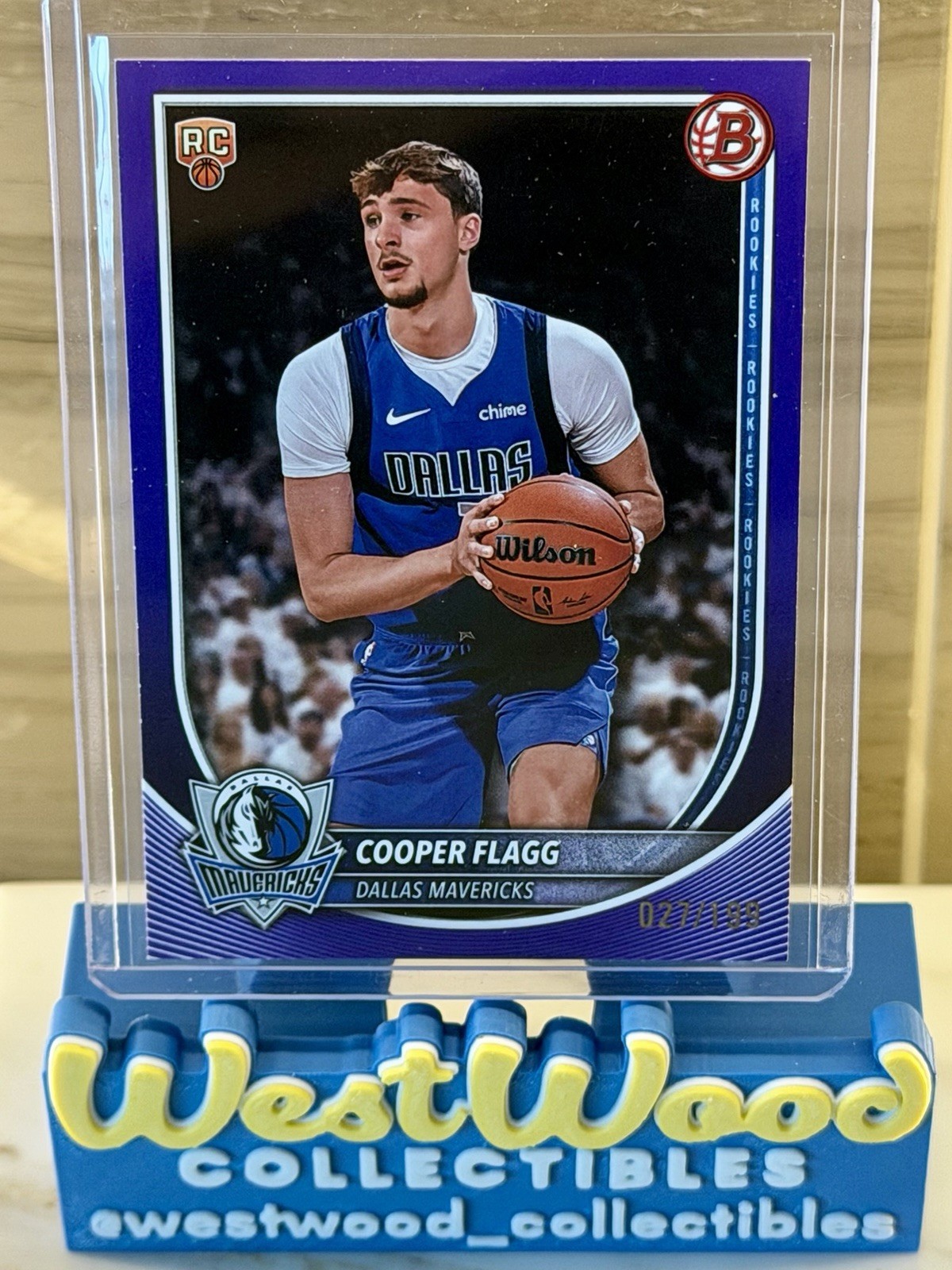2025-26 Bowman Purple /199 Cooper Flagg #1