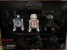 Hasbro Star Wars Black Series-Red Squadron Droid 3-Pack R2-D2 R5-D8 R2-X2 New