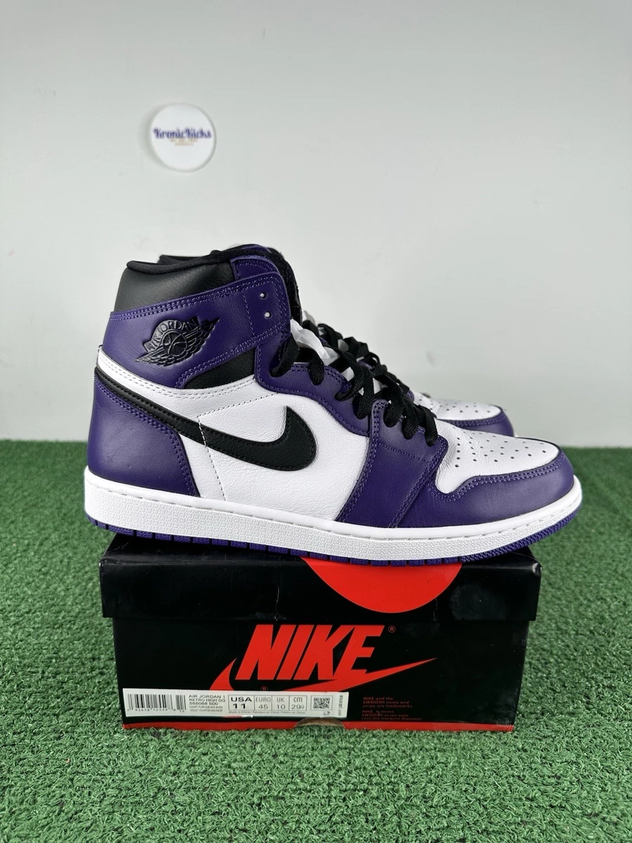 Air Jordan purple white black NWT and box size 9 s-l400.jpg main image 3