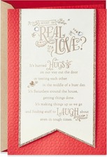 Hallmark Valentine  s Day Love Card for Husband, Wife, Boyfriend or Girlfriend