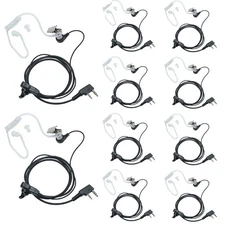 Acoustic Tube Earpiece Headset with PTT Mic with Baofeng UV-5R BF-F8HP BF-888...