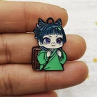 40pcs Anime cute girl Metal Charm DIY earrings Pendant Necklace Jewelry Making