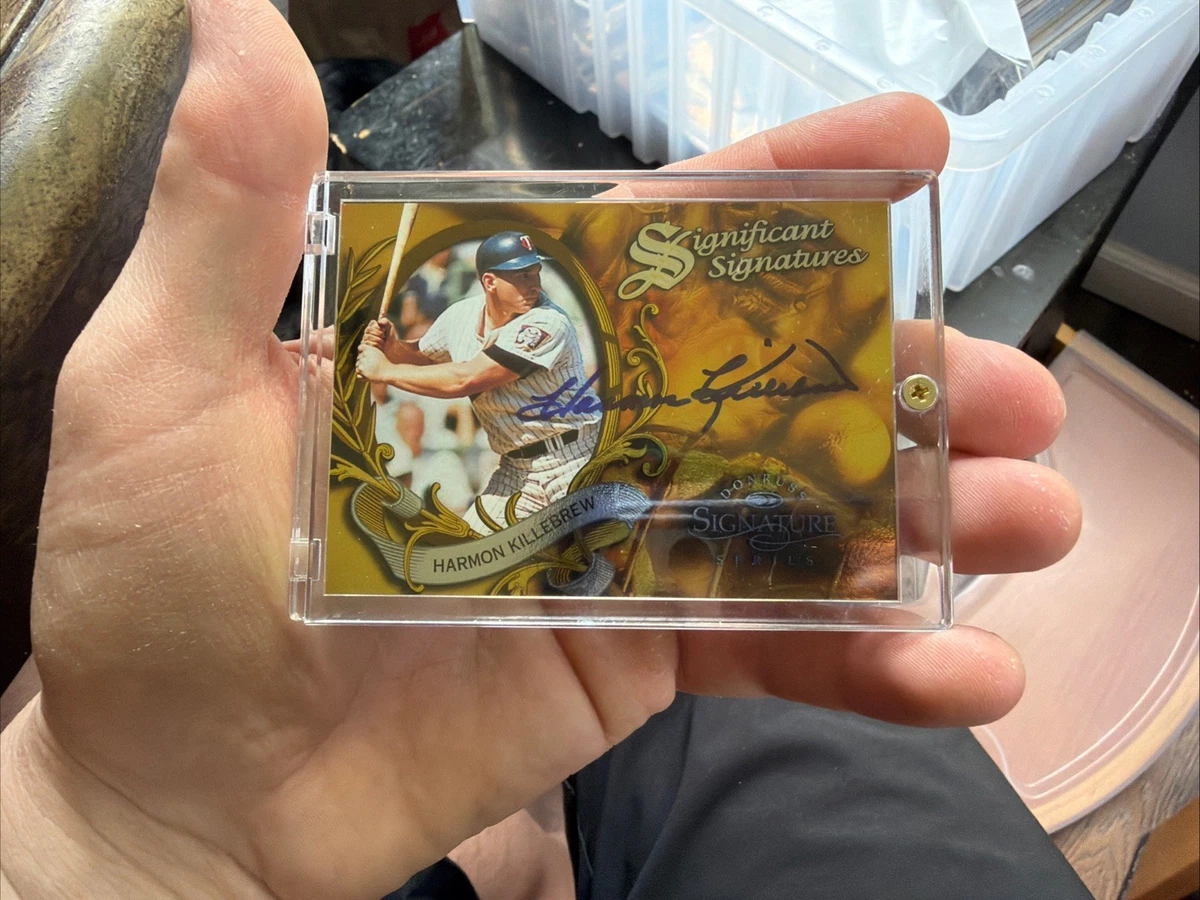 Autographed Harmon Killebrew Baseball Cards for sale | eBay