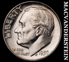 1959 Silver Roosevelt Dime - Choice Gem Brilliant Unc  Lustrous  #i6396