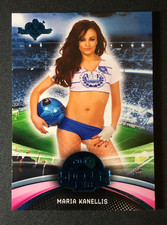 2014 Benchwarmer MARIA KANELLIS Soccer #81 ⚽ Blue Foil/2 WWE Diva 💗 Playboy