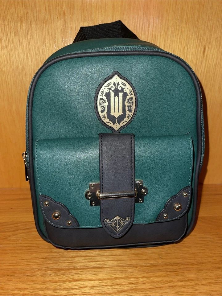 Wicked Emerald City Green And Black Mini Backpack Bioworld NEW With Tags