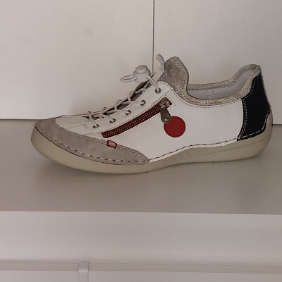 Rieker - Halbschuhe, Sneaker, Turnschuhe,Slipper - Mehrfarbig - Gr. 41