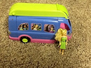 polly pocket bus