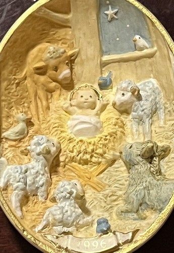 1996 Hallmark Keepsake Ornament Welcome Him NEW - Picture 6 of 15