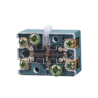 10pcs Micro Switch Push Button 4 screw terminals SPDT   Plastic Green #E1