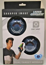 SHARPER IMAGE LAZER CONQUEST DUAL TARGET MODULE.