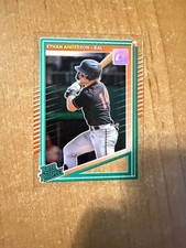 2025 Donruss Baseball - Ethan Anderson - #170 Clearly Acetate Clear Parallel