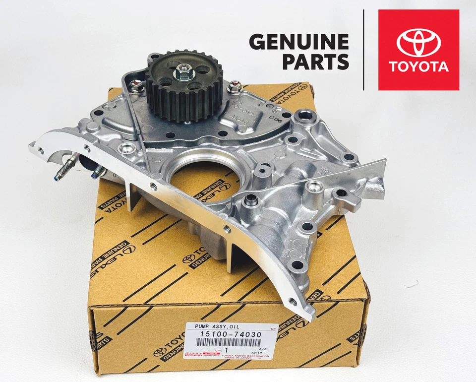 Bomba de aceite de motor original Toyota Camry Solara SXV10/20 5SFE 2,2 L OEM 15100-74030 Foto 3 de 4