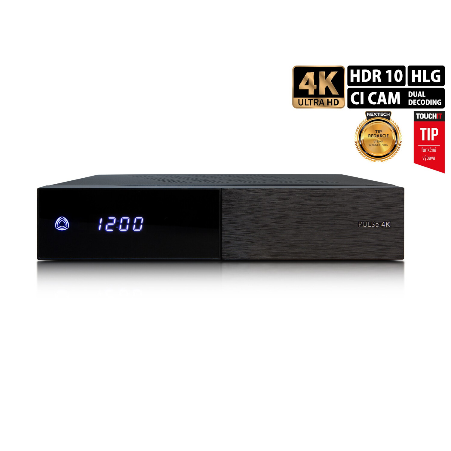 Récepteur TV UHD avec système Enigma 2 pour un zapping ultra rapide et image 4K