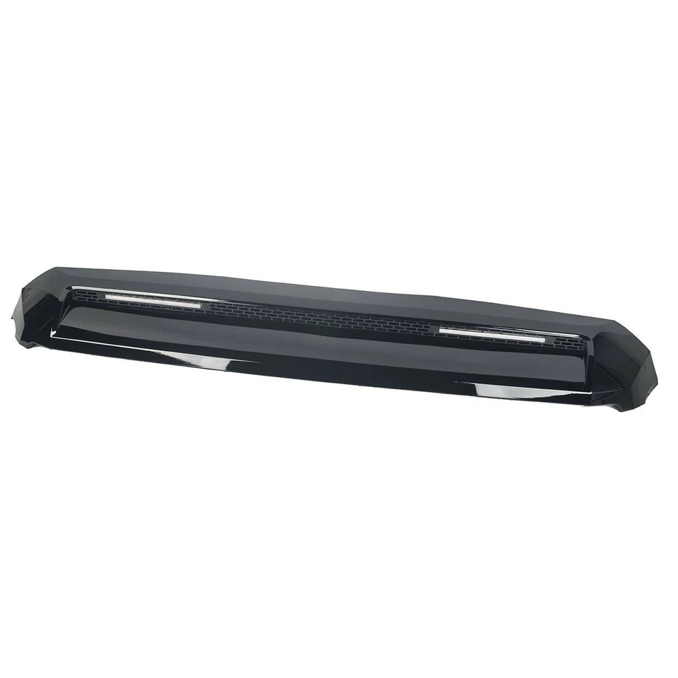 Front Upper Hood Bulge Molding Grille Trim For 14-21 Toyota Tundra W / Light Bar - Image 3 of 4
