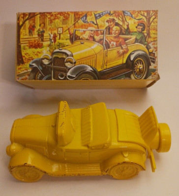 Vintage AVON, Model 'A', Avon Leather, After Shave Bottle [FULL]
