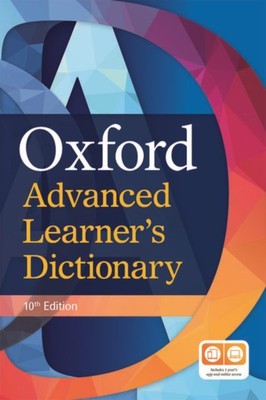  Oxford Advanced Learners Dictionary Paperback with 2 years access to both premi