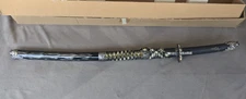 Black Dragon Decorative Katana with Hidden Blades ~40" Carbon Steel