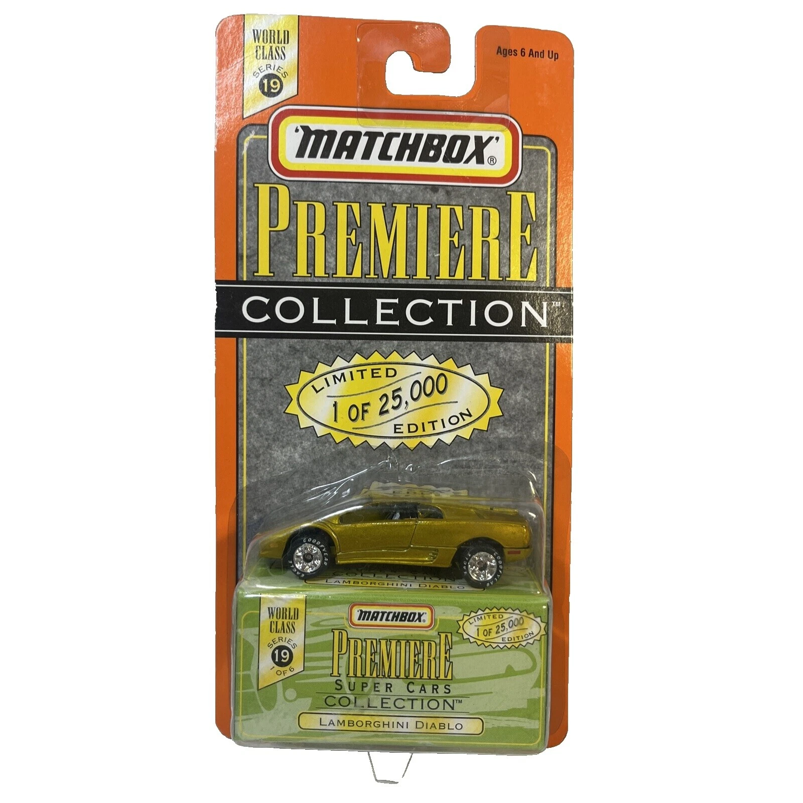 Литые модели автомобилей, грузовиков и фургонов Matchbox Premiere Collection Lamborghini