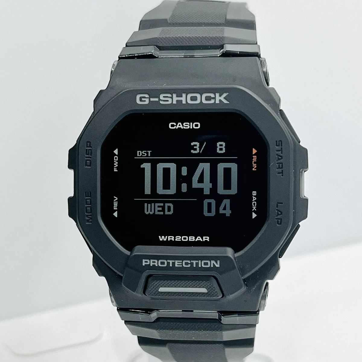 Casio Men s Watch G Shock Black Resin Strap GBD S200 Step Tracker