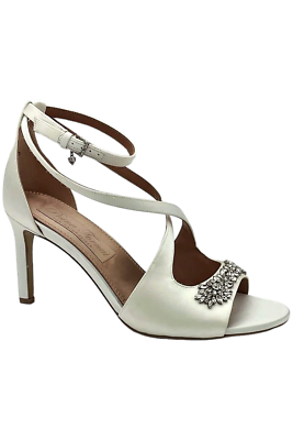 Naturalizer Amor Dress Sandals With Satin Stones White | eBay