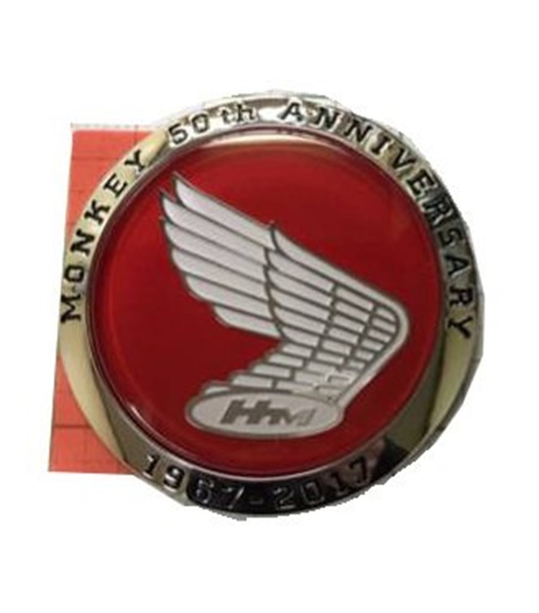 Honda Monkey 50th Anniversary Limited Fuel Tank Emblem Red