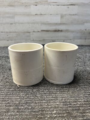 NOS LOT OF 2 LASCO  D2466 Coupling 3  PVC Pipe SCH 40