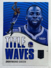 Draymond Green 2021-22 Donruss Elite Title Waves #10 NBA Warriors Acetate Card
