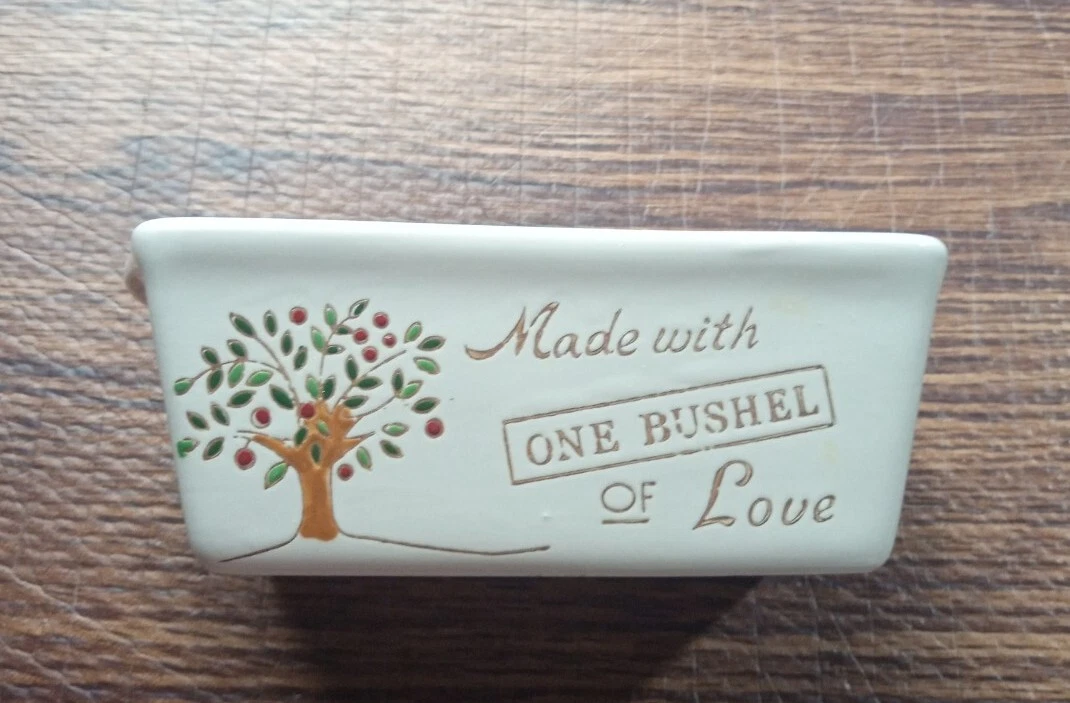 NANTUCKET MINI CERAMIC BAKING LOAF DISH - One Bushel Made With Of Love