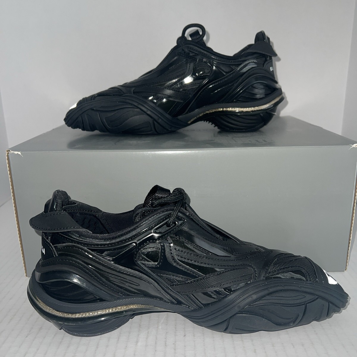 Balenciaga Tyrex Low Black - Brand New Size 8 Retail $895 | eBay Balenciaga Tyrex Low Black - Brand New Size 8 Retail $895 | eBay