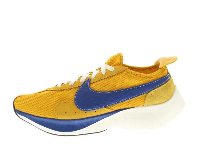 nike moon racer yellow ochre gym blue