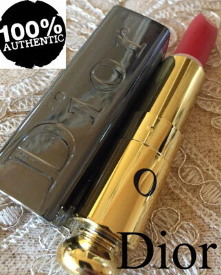 100 % AUTHENTISCH limitierte Auflage DIOR ADDICT LEBENDIGE LIPPENFARBE 757 SKANDALÖS FUCHSIA