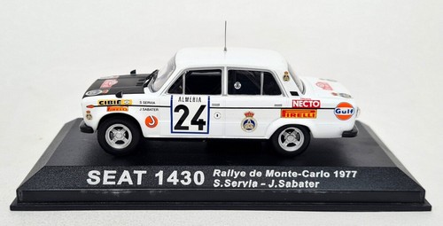 Altaya 1/43 Scale Seat 1430 Rallye Monte Carlo 1977 Diecast Model Car - Picture 3 of 4