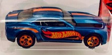 Hot Wheels 2015 #127 HW Race '13 COPO Camaro Blue Chevrolet Chevy 1:64 CFK74