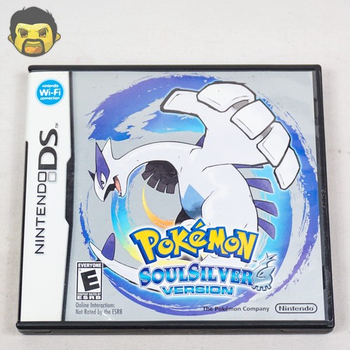 Pokemon Soul Silver DS Authentic CIB Complete Nintendo 2010 Not For Resale Case