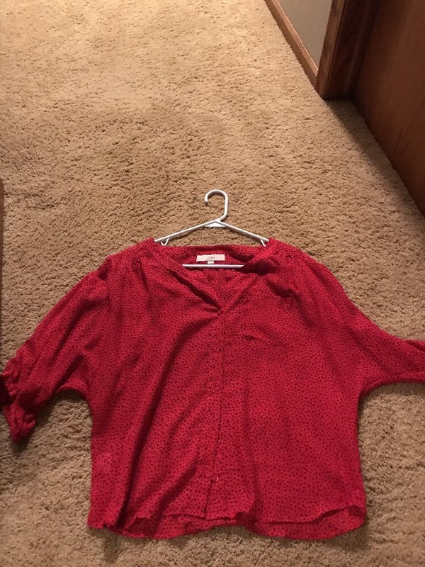 Ann Taylor Loft Button Down Shirt Size Small
