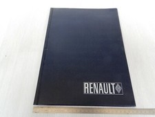 rif1 CARTELLINA PORTA DOCUMENTI ORIGINALE RENAULT VINTAGE