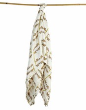 Lot Of 100 Pcs Organic Bamboo Muslin Baby Swaddle Blanket Hanging Monkey