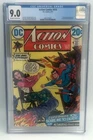 Superman Action Comics #416 CGC 9.0 Graded DC Comic Book 1972