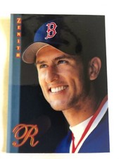 1997 Pinnacle Zenith Nomar Garciaparra #44 Rookie RC Boston Red Sox