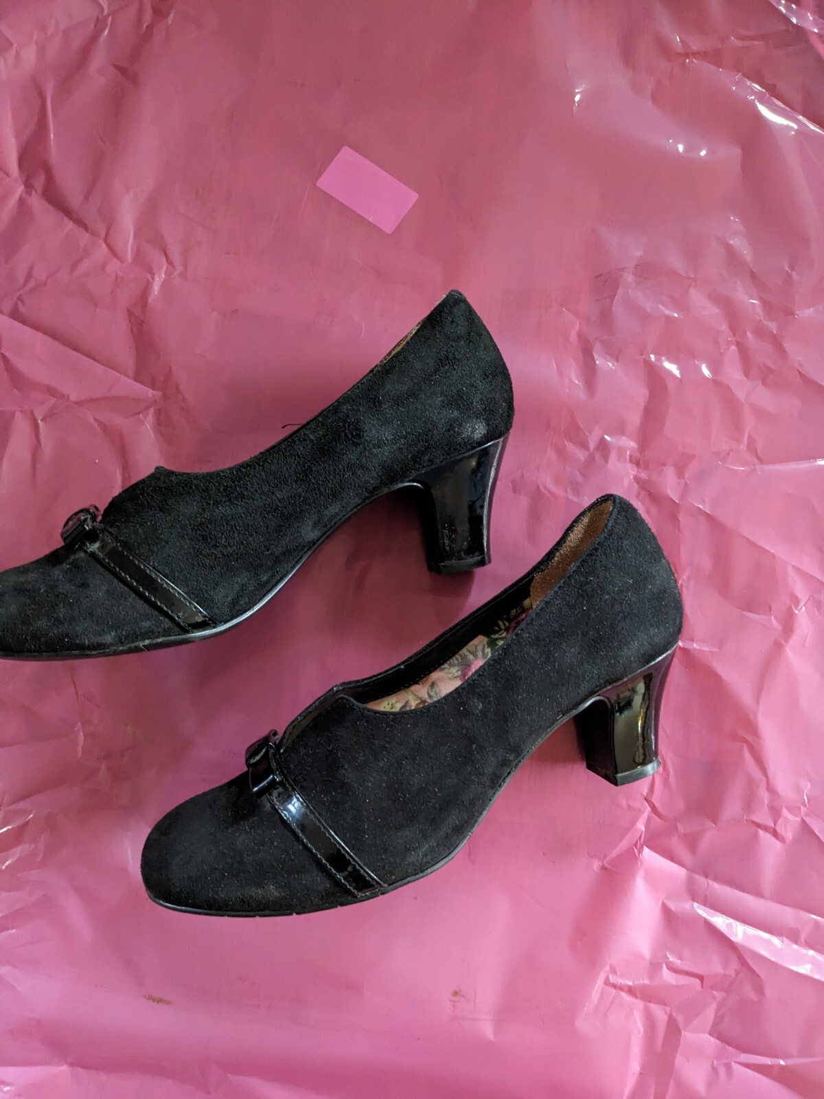 Ladies Hotter Black Shoes Size 5 eBay