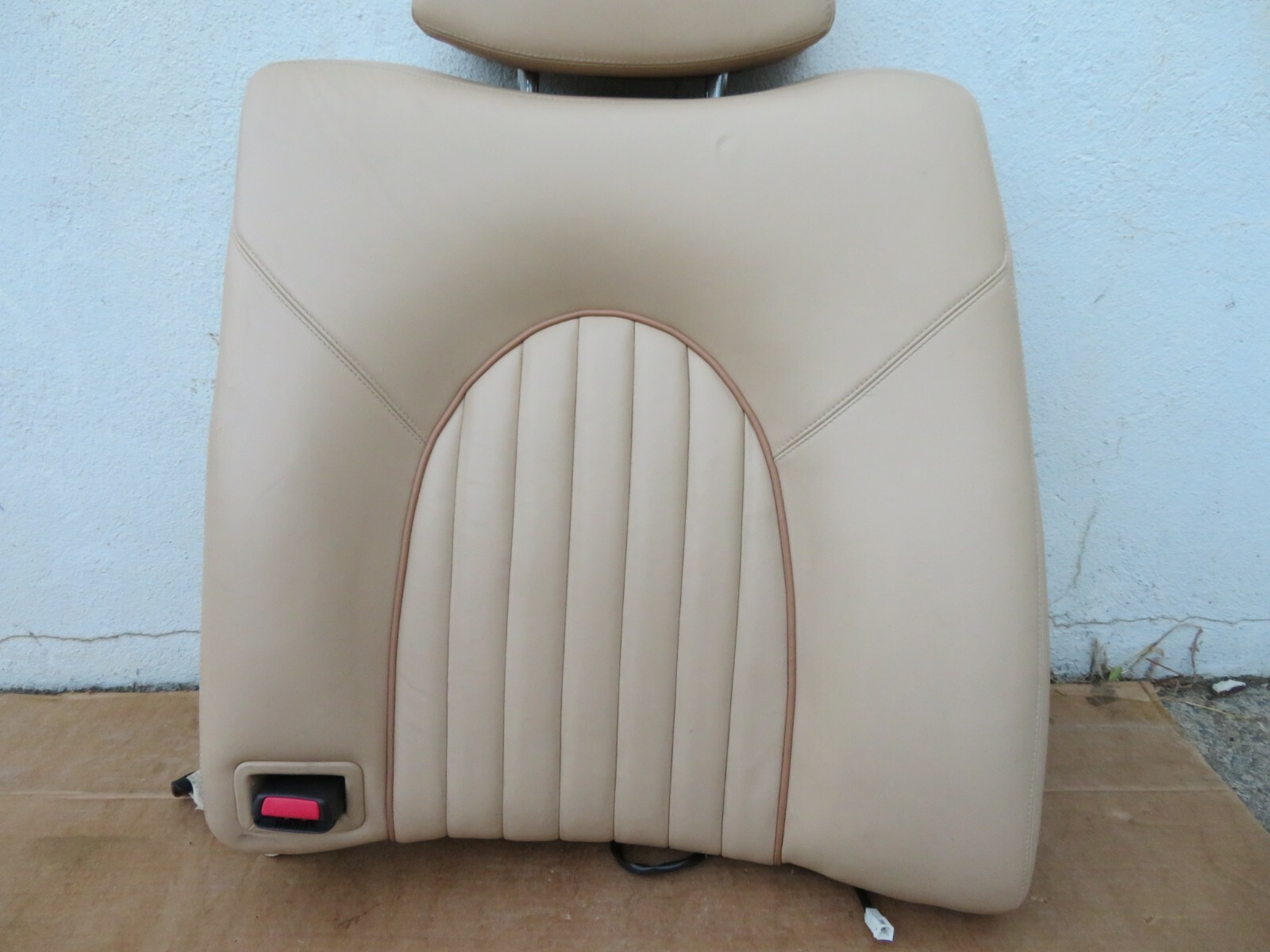 1999-2004 BENTLEY ARNAGE REAR UPPER LEFT DRIVER SIDE SECOND ROW SEAT CUSHION OEM