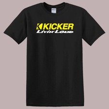 Kicker Livin Loud Audio Black Size S to 5XL